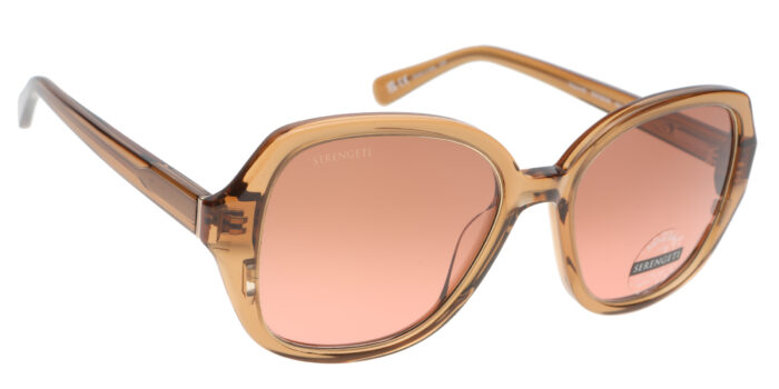 Serengeti Hayworth Shiny Crystal Caramel Brown DG