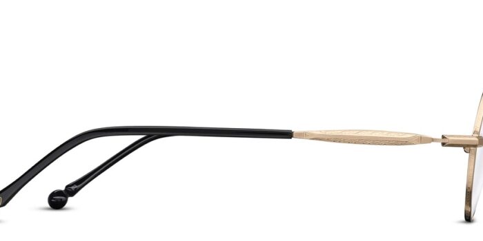 Alternative view of Matsuda M3131 Brushed Gold