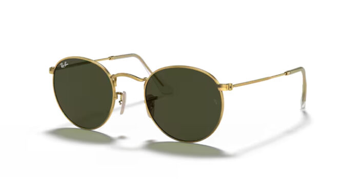 Ray-Ban RB3447 Round Metal 001
