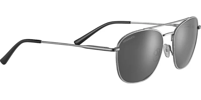 Serengeti Caroll Large Matte Silver Polar Smoke