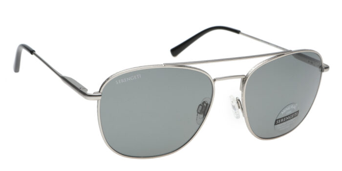 Serengeti Caroll Large Matte Silver Polar Smoke